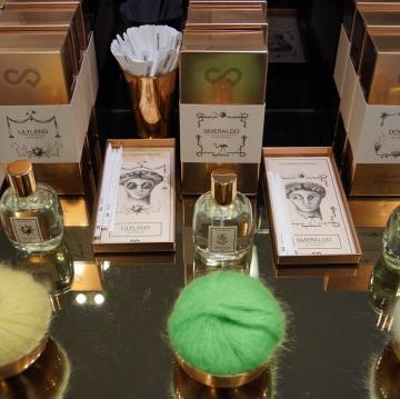 Partenariat parfums Sylvaine Delacourte