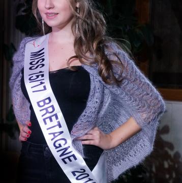 Julie Méhauté Miss 15/17 Bretagne 2015