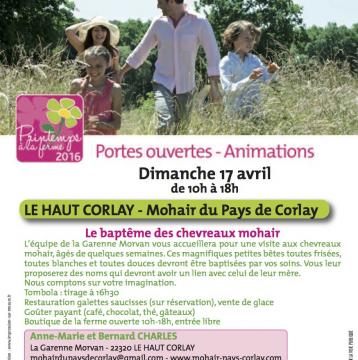 Flyer Printemps &agrave; la ferme