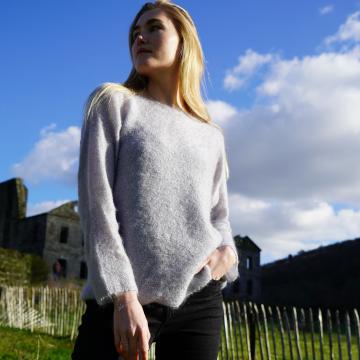 Les pulls et les gilets en mohair 
