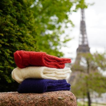 Chaussettes chaudes en Mohair du Pays de Corlay