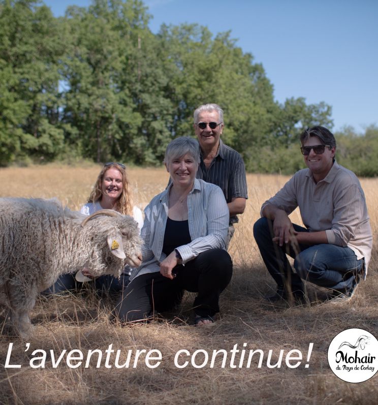 Transmission du site web "Mohair du Pays de Corlay"