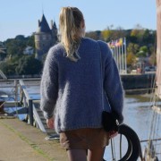 Gilet "Marie-Lise" pur mohair