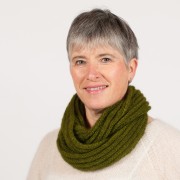 Snood tricot&eacute; "Voyage" mohair et soie
