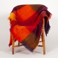 Petit plaid pur mohair Couleur Carreaux automne