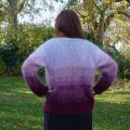 Gilet "Marie-Lise" mohair et soie