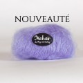 Pelote laine mohair et soie DIVA Couleur Parme 25P