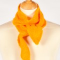 Tour de cou Sophie mohair et soie Couleur Safran