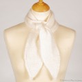 Tour de cou Sophie mohair et soie Couleur Ecru
