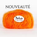 Pelote laine mohair ARMOR Couleur Mandarine 25P
