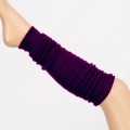 Gu&ecirc;tres en laine mohair de chevreau Couleur Prune