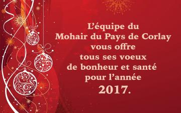 Voeux 2017 Mohair du Pays de Corlay