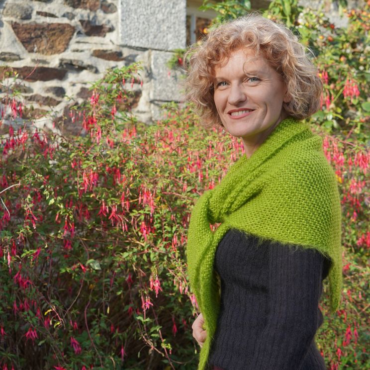 trendy mohair et soie tricot&eacute; tr&egrave;s actuel