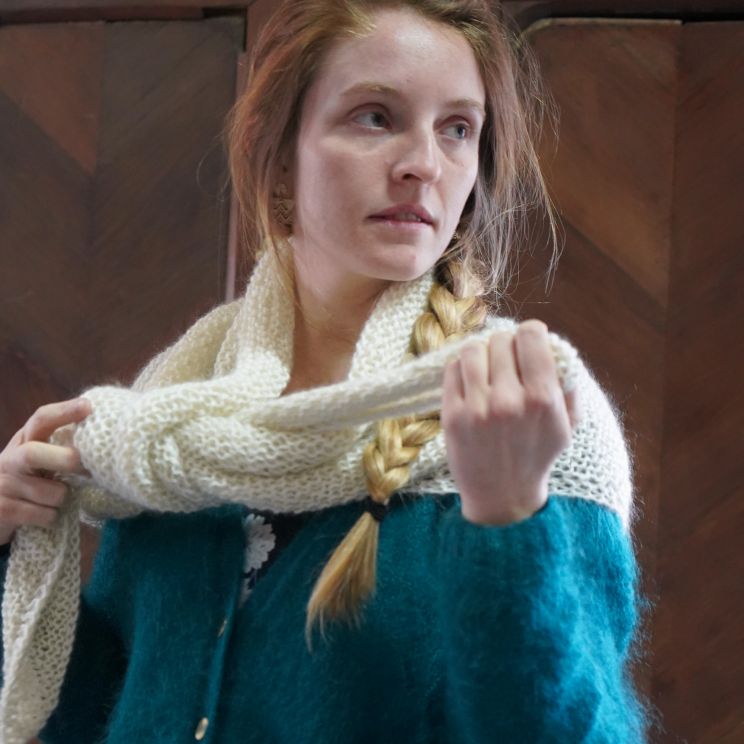 trendy mohair et soie tricot&eacute; tr&egrave;s actuel