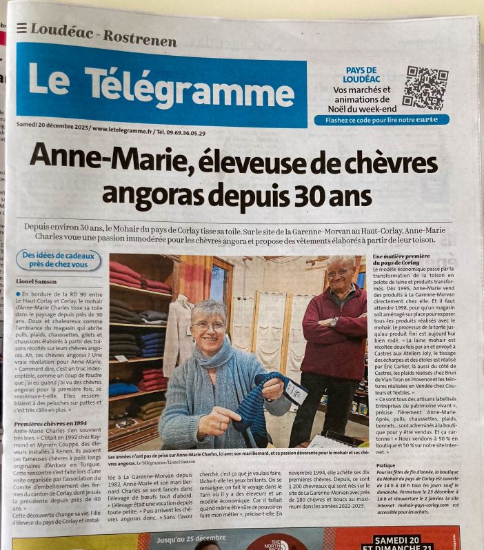 Anne-Marie: créatrice de l'activité agri-touristique