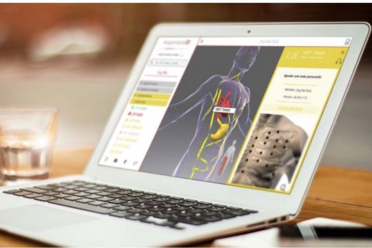 Lièn, notre belle fille, co-créatrice du logiciel Acupuncture 3D