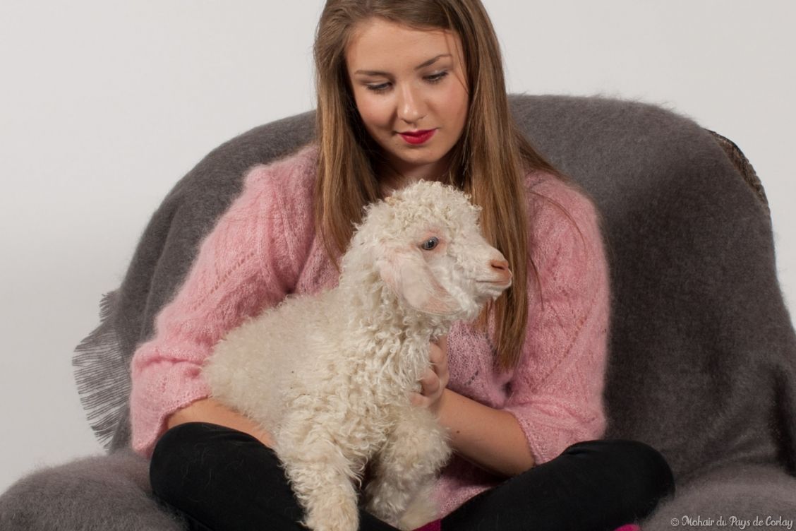 Julie et son chevreau