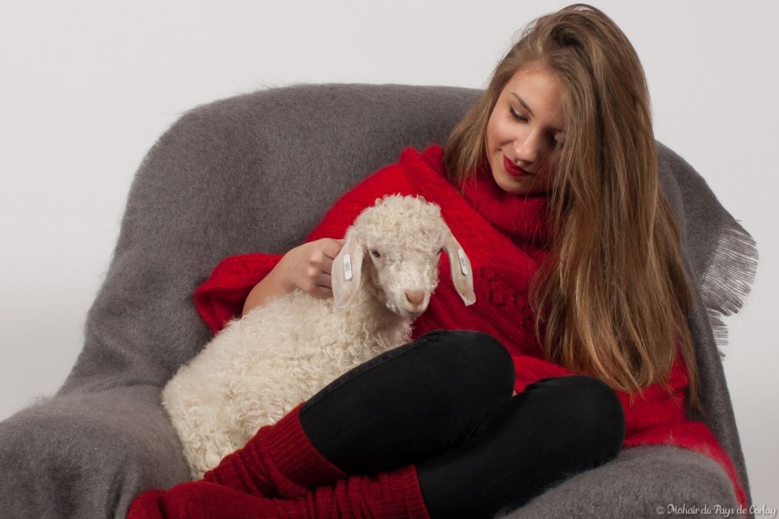 Julie et son chevreau